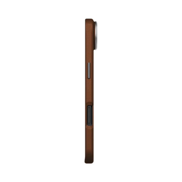 UNIQ Lyden Premium Leatherette Case for iPhone Air Caramel Qatar