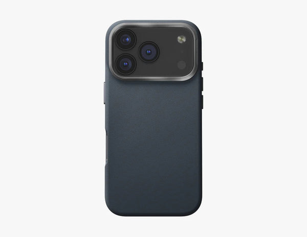 Uniq Lyden Sleek Vegan Leatherette Case with Aluminium Accents for iPhone 17 Pro & Pro Max, MagClick wireless charging compatible, durable and stylish