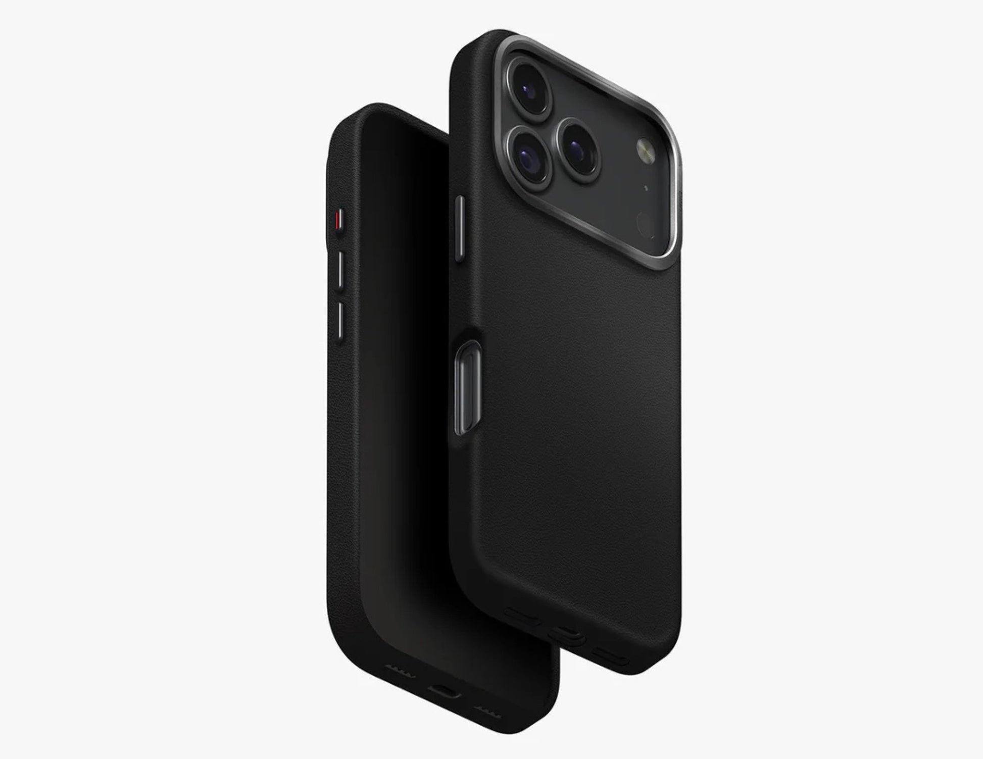 Uniq Lyden Sleek Vegan Leatherette Case with Aluminium Accents for iPhone 17 Pro & Pro Max, MagClick wireless charging compatible, durable and stylish