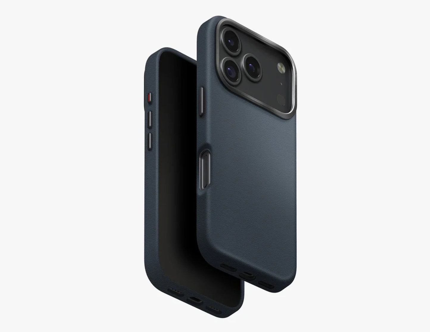 Uniq Lyden Sleek Vegan Leatherette Case with Aluminium Accents for iPhone 17 Pro & Pro Max, MagClick wireless charging compatible, durable and stylish