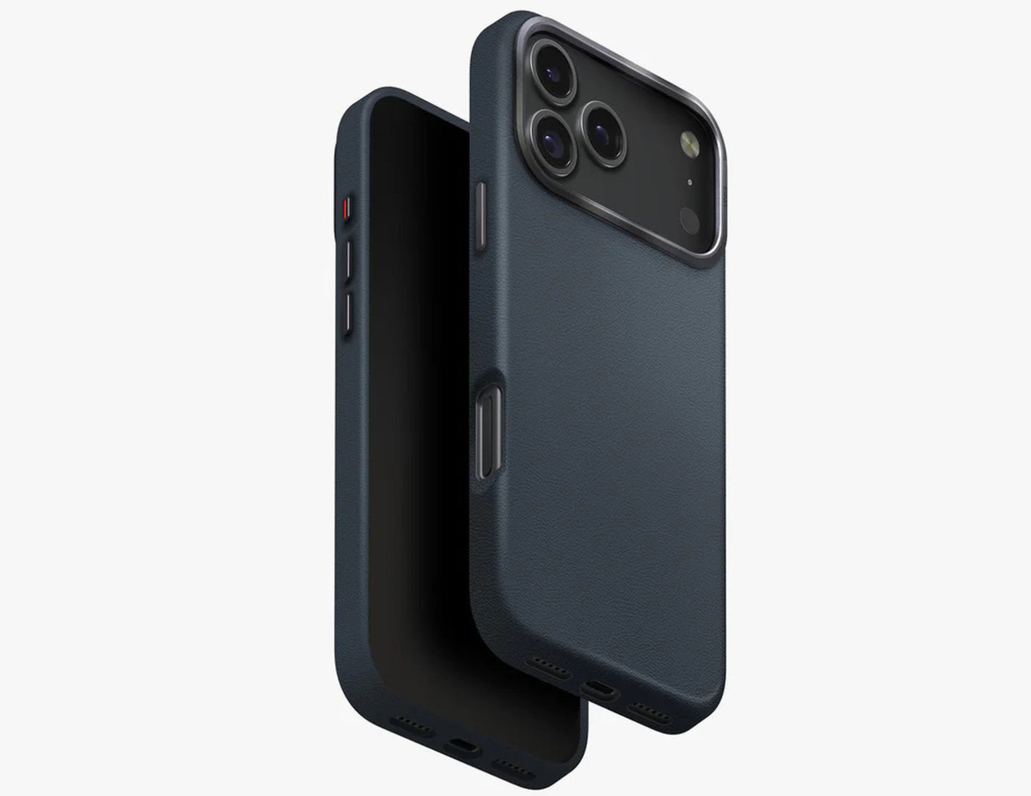 Uniq Lyden Sleek Vegan Leatherette Case with Aluminium Accents for iPhone 17 Pro & Pro Max, MagClick wireless charging compatible, durable and stylish