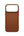 UNIQ Lyden Caramel vegan leather case for iPhone 18 Pro Max with aluminium accents and MagClick™ compatibility in Qatar