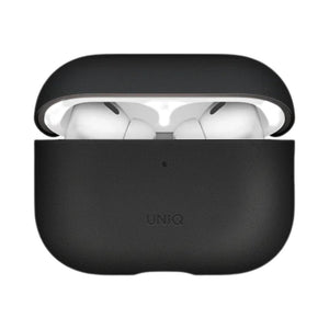 UNIQ Lyden Vex premium leatherette case for AirPods Pro 3rd Gen Dallas Black Qatar