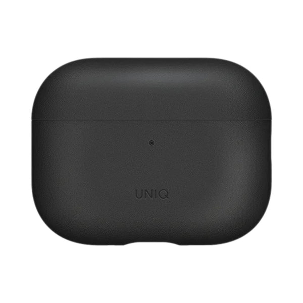UNIQ Lyden Vex premium leatherette case for AirPods Pro 3rd Gen Dallas Black Qatar