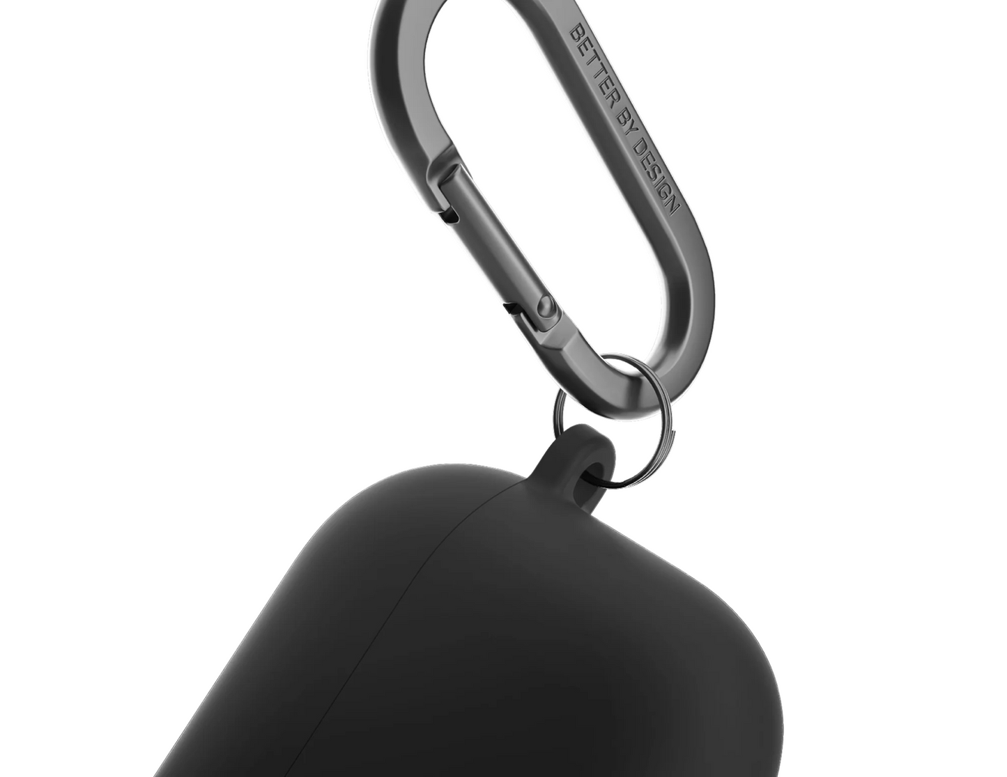 Uniq Nexo case with aluminum carabiner attached