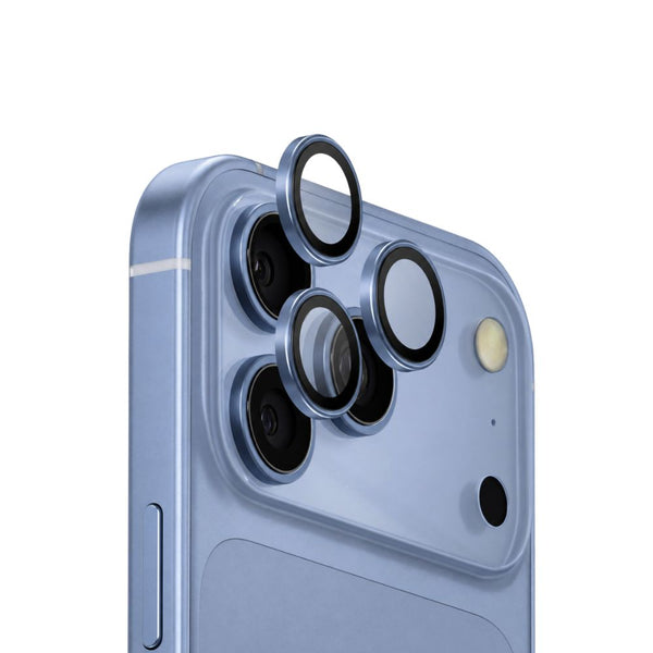 Uniq Optix Aluguard 9H camera lens protector for iPhone 18 Pro Arctic Blue Qatar