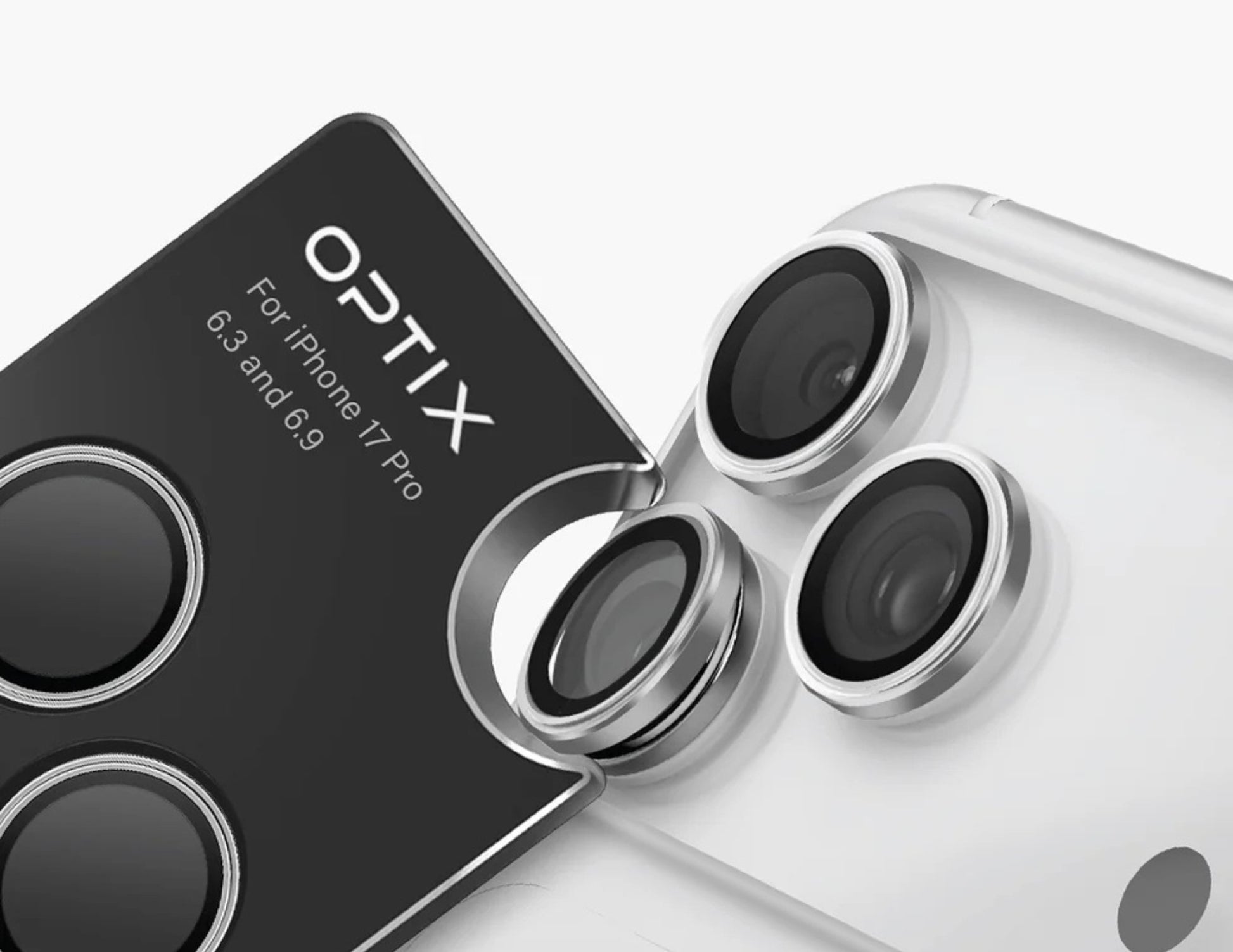 Uniq Optix AluGuard camera lens protector for iPhone 17 Pro Thabthaba Store Qatar