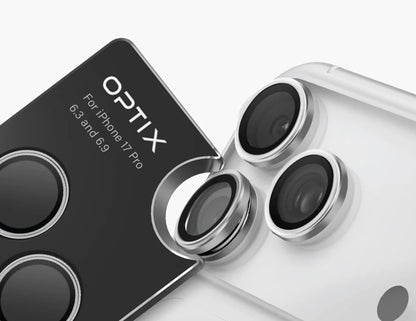 Uniq Optix AluGuard camera lens protector for iPhone 17 Pro Thabthaba Store Qatar