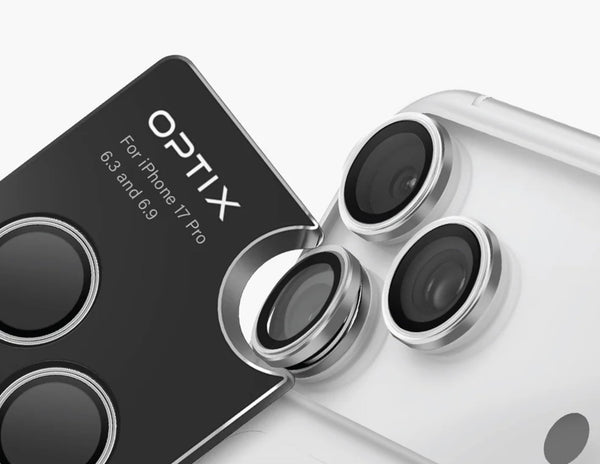 Uniq Optix AluGuard camera lens protector for iPhone 17 Pro Thabthaba Store Qatar