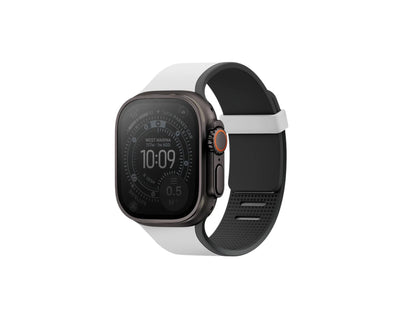UNIQ Revix IV reversible magnetic Apple Watch band for 49 to 44mm with dual-color design.