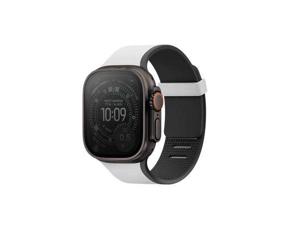 UNIQ Revix IV reversible magnetic Apple Watch band for 49 to 44mm with dual-color design.