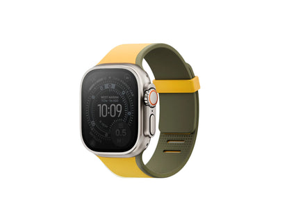 UNIQ Revix IV reversible magnetic Apple Watch band for 49 to 44mm with dual-color design.
