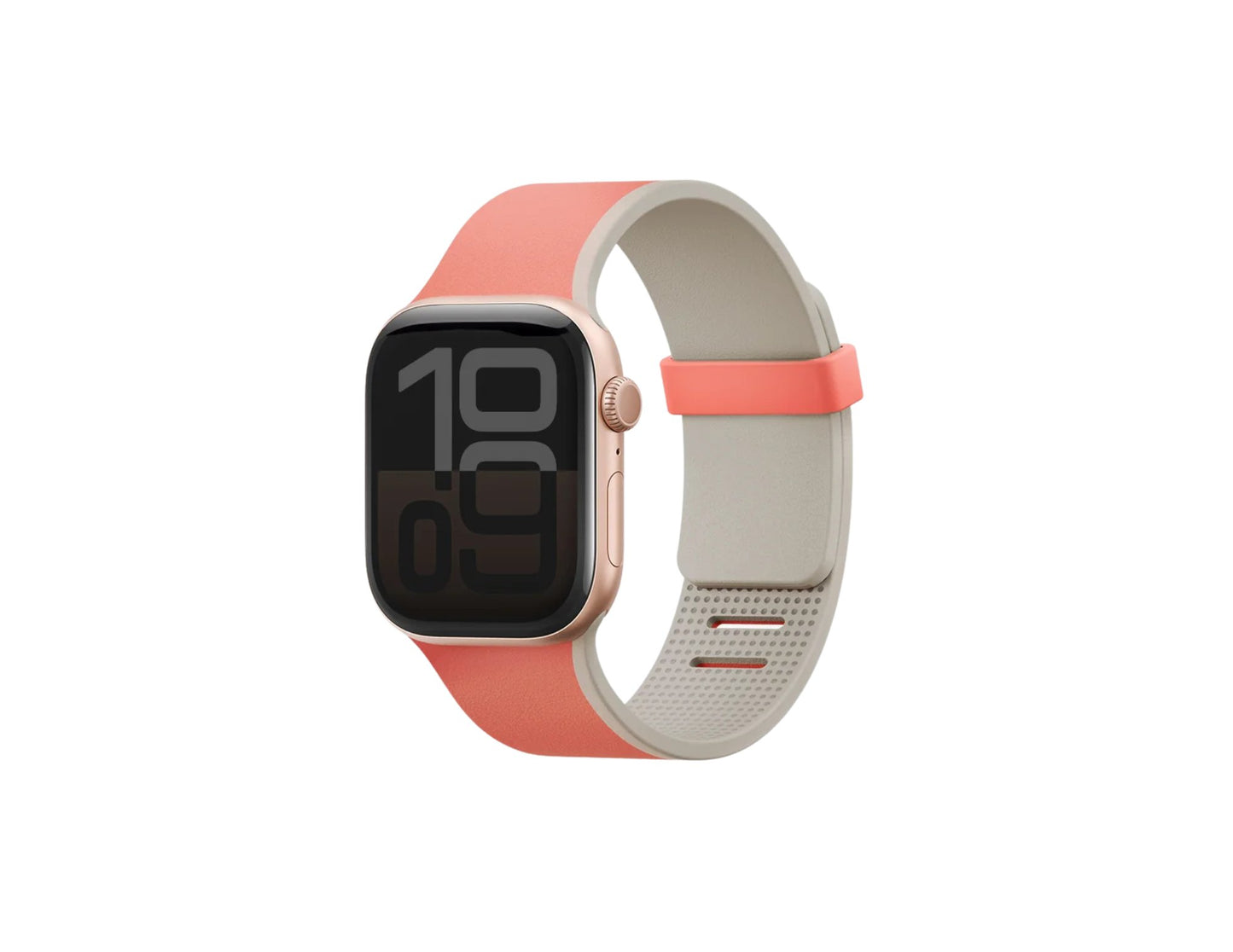 UNIQ Revix IV reversible magnetic Apple Watch band for 49 to 44mm with dual-color design.