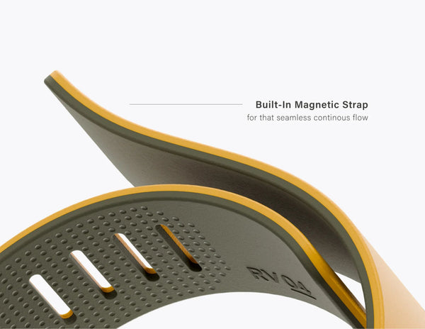 UNIQ Revix IV reversible magnetic Apple Watch band for 49 to 44mm with dual-color design.