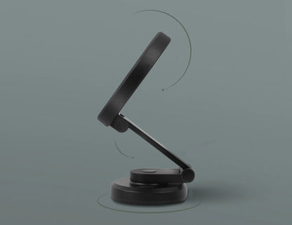 Uniq Velo universal magnetic phone mount with rotating base and folding arm Midnight Black Qatar