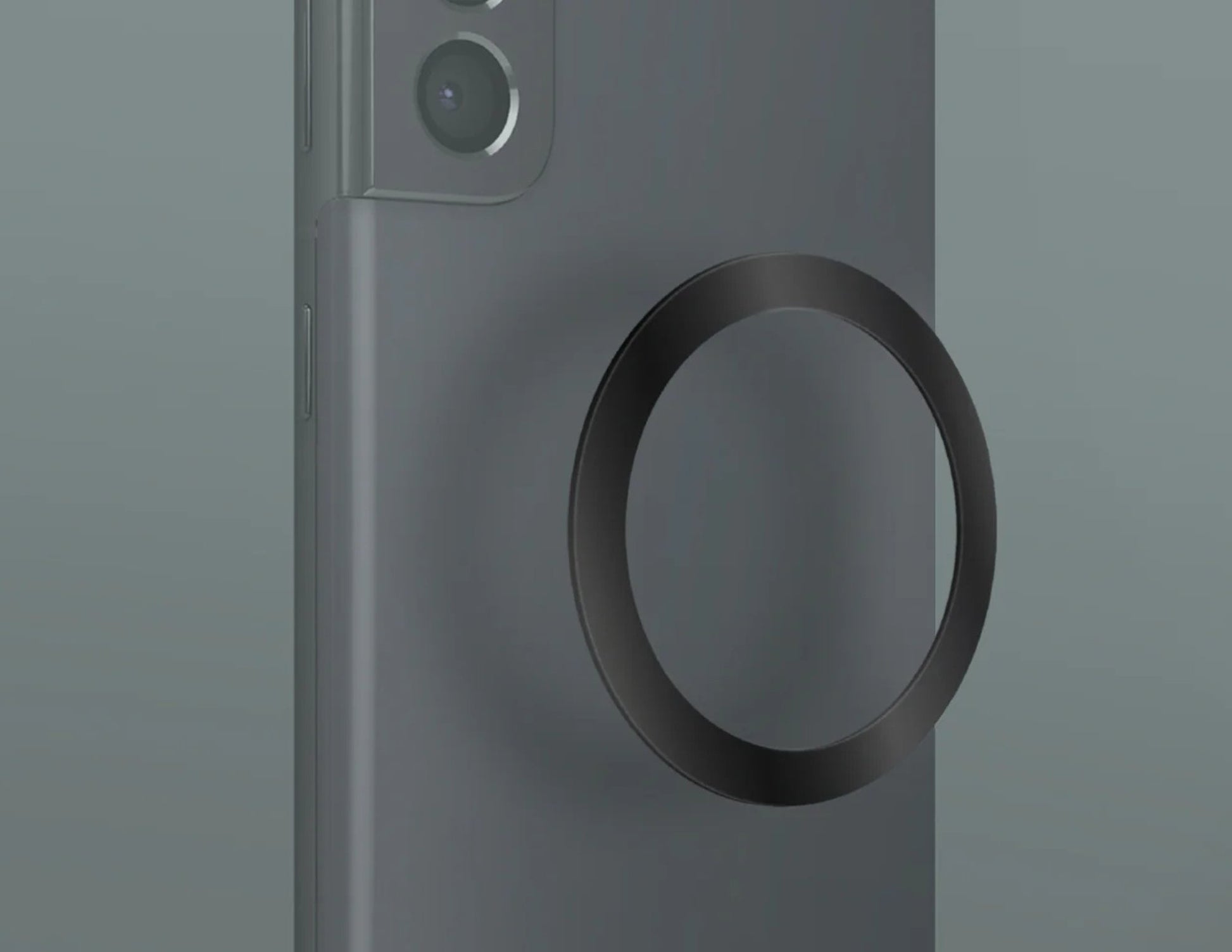 Uniq Velo universal magnetic phone mount with rotating base and folding arm Midnight Black Qatar