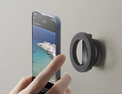 Uniq Velo universal magnetic phone mount with rotating base and folding arm Midnight Black Qatar