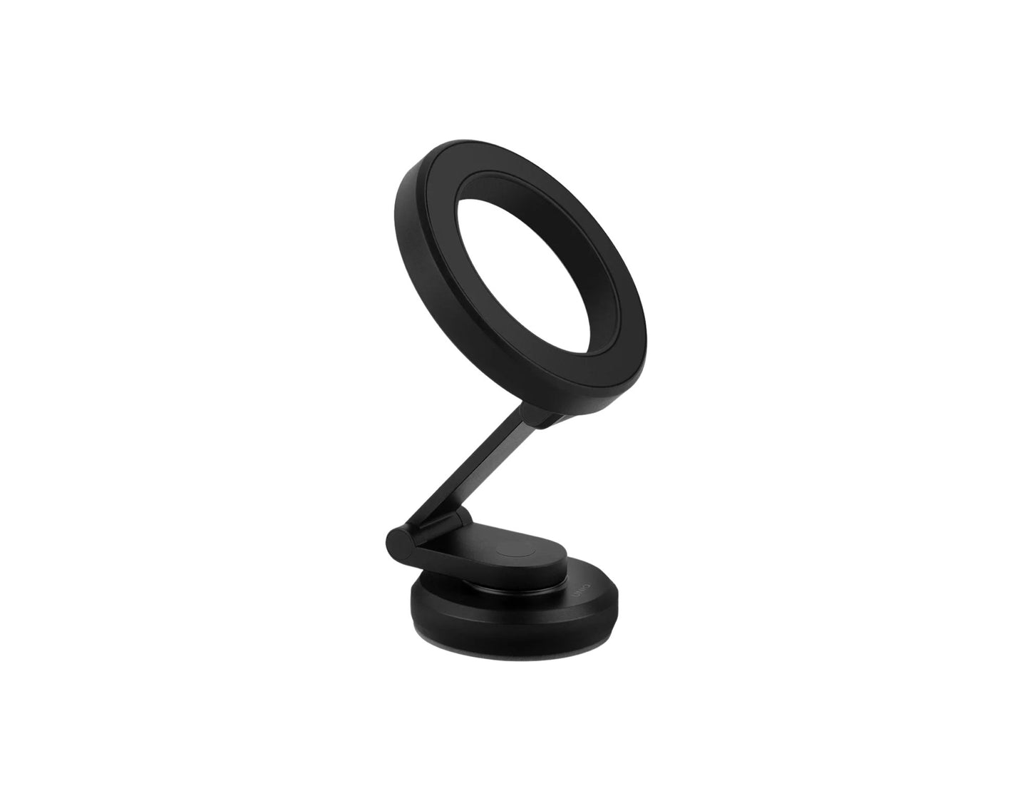 Uniq Velo universal magnetic phone mount with rotating base and folding arm Midnight Black Qatar