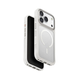 UNIQ Veren SmudgeGuard Frosted Shield Case for iPhone 17 Pro Chalk Frost Qatar