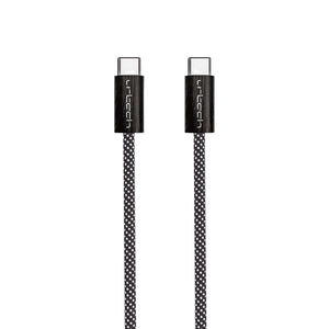 URTECH 100W USB-C to USB-C cable natural wood grain 1m PD fast charging braided cable Qatar
