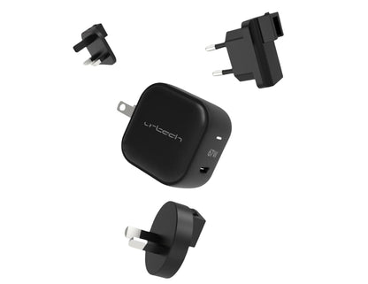 URTECH 67W GaN fast charger PD 3.0 QC 3.0 compact travel design Qatar