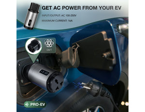 URTECH V2L GB/T EV adapter 3.5kW universal socket with EVA case Qatar