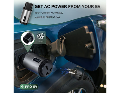 URTECH V2L GB/T EV adapter 3.5kW universal socket with EVA case Qatar