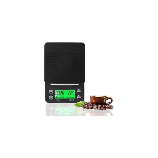 V60 Coffee Set with glass coffee pots, hand crank grinder, electronic scale and 600ml stainless steel pot in Qatar
