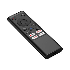 Voice remote with mini keyboard 2.4GHz air mouse and voice control Black for Android TV and Smart TV Qatar