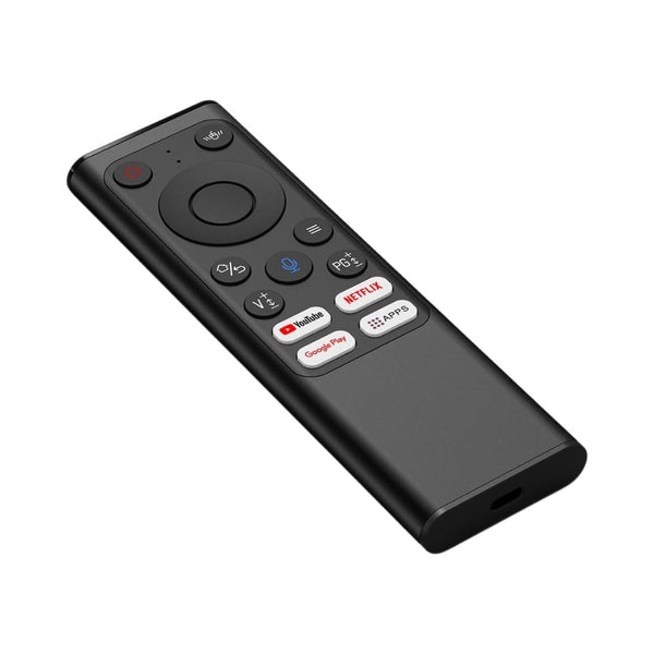 Voice remote with mini keyboard 2.4GHz air mouse and voice control Black for Android TV and Smart TV Qatar