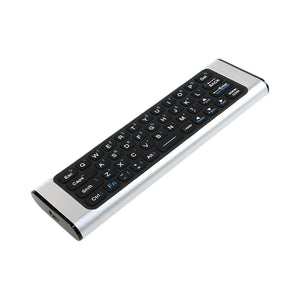 Voice remote with mini keyboard 2.4GHz air mouse and voice control Silver for Android TV and Smart TV Qatar