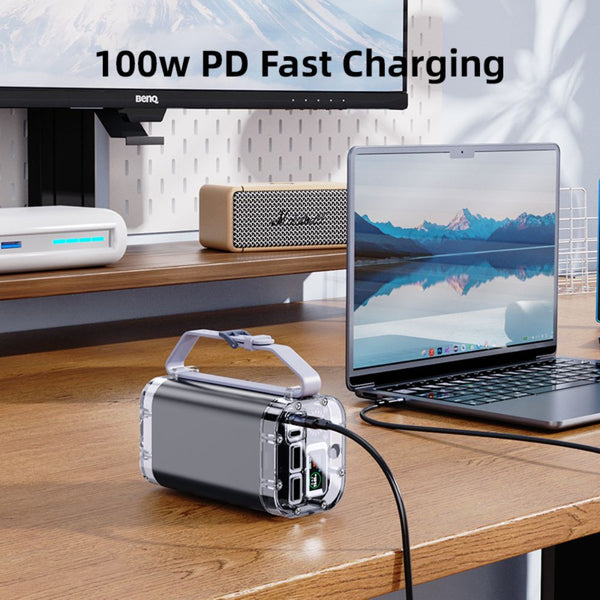 Vyvylabs P1 VP14100 40000mAh 100W outdoor power bank with IP67 protection and 500LM light Qatar