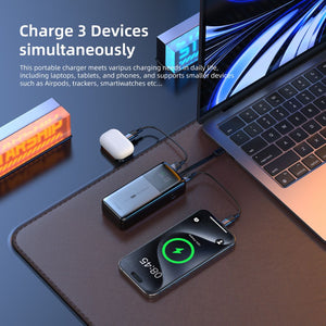 Vyvylabs Power Cube Pro 20000mAh 100W power bank with digital display and Type-C cable Qatar