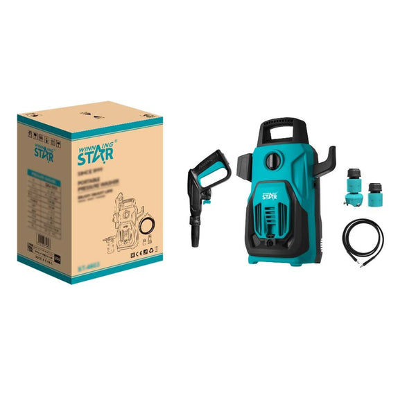 Winning Star ST-4603 portable 90BAR electric pressure washer for car and household cleaning Qatar