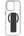 Wizard Aventa Clear Case with extendable gripstand for iPhone 16 Pro in Black.