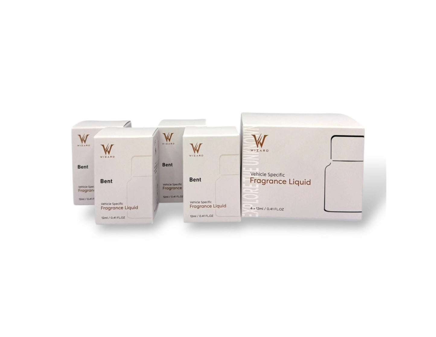 Wizard Vehicle Fragrance Liquid 4x12ml AR400 diffuser refill Qatar