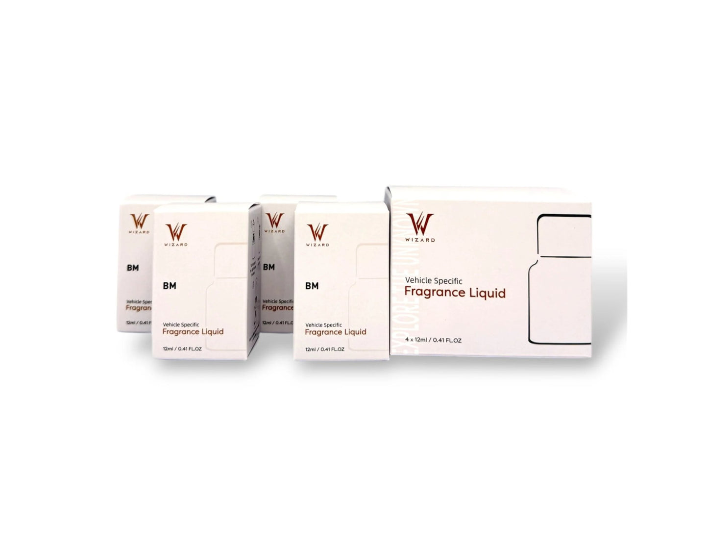 Wizard Vehicle Fragrance Liquid 4x12ml AR400 diffuser refill Qatar