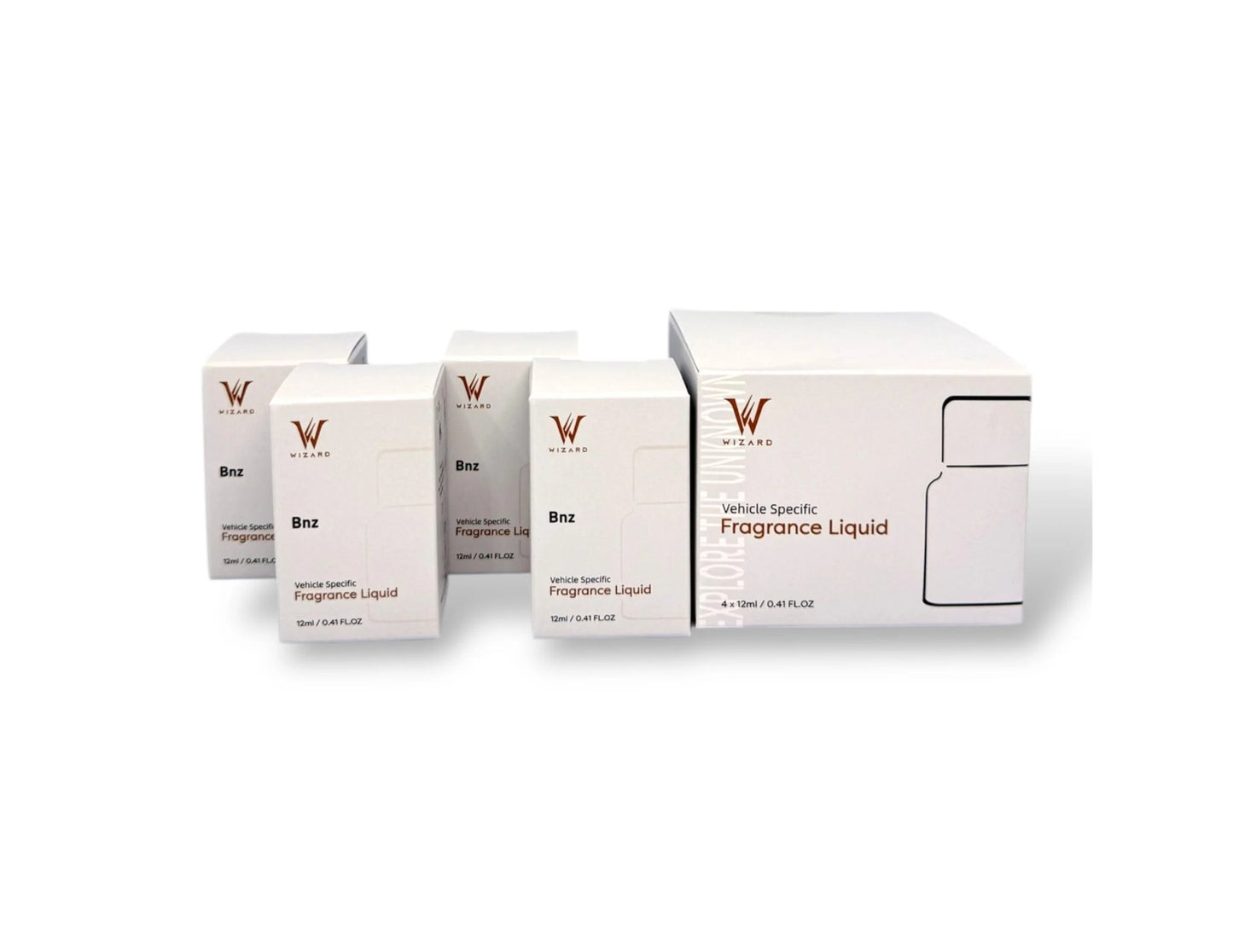 Wizard Vehicle Fragrance Liquid 4x12ml AR400 diffuser refill Qatar