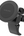 Front view of the Wizard Car Holder CH-35 showing its elegant design and 360° rotation feature.