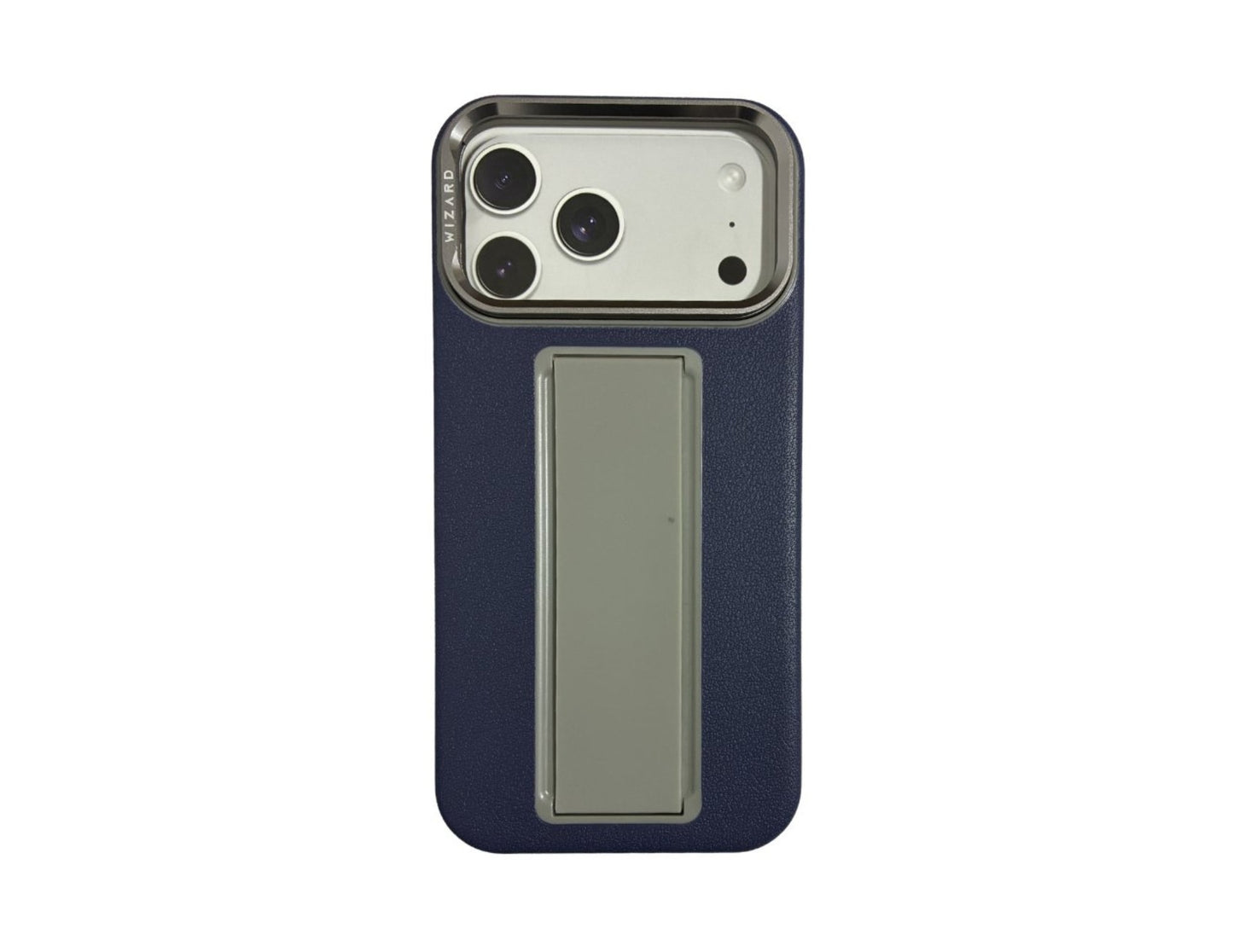 Wizard Compr Mag Case for iPhone 17 Pro Max with MagSafe, airbag corners, and kickstand.