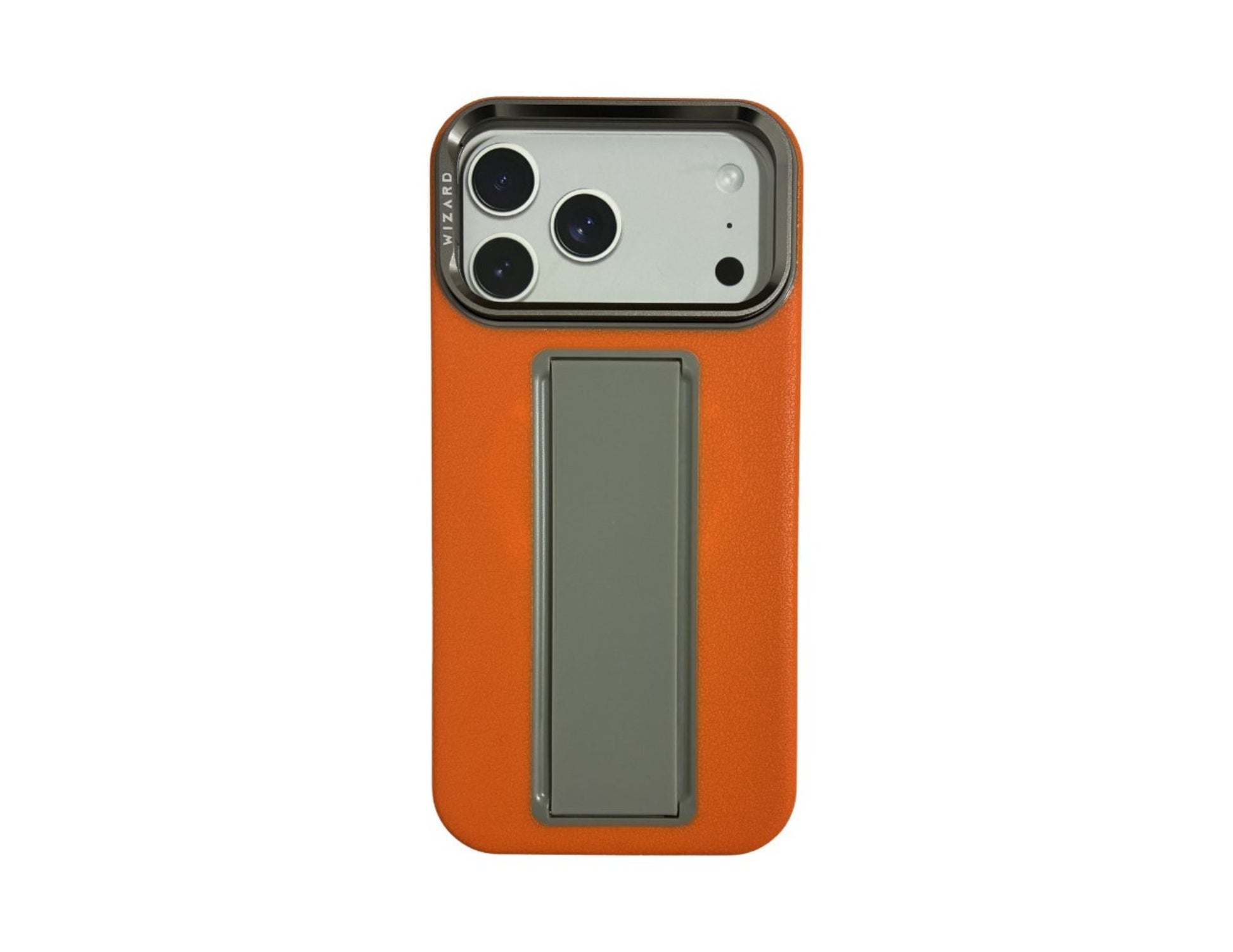 Wizard Compr Mag Case for iPhone 17 Pro Max with MagSafe, airbag corners, and kickstand.
