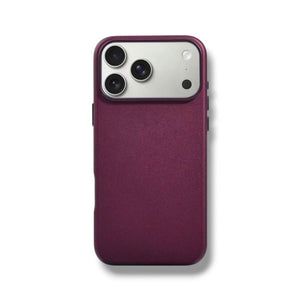 Wizard Corten Lather PU leather protective case for iPhone 18 Pro Burgundy Qatar