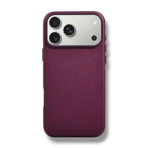 Wizard Corten Lather PU leather protective case for iPhone 18 Pro Max Burgundy Qatar