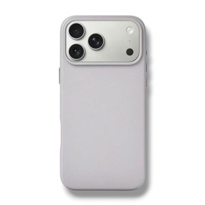Wizard Corten Lather PU leather protective case for iPhone 18 Pro Max Light Gray Qatar