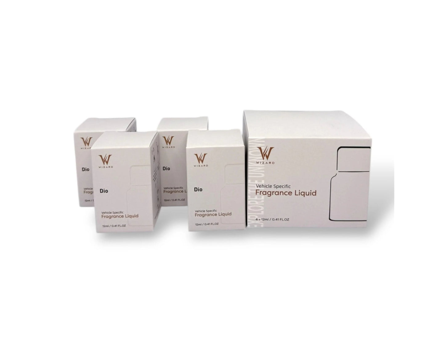 Wizard Vehicle Fragrance Liquid 4x12ml AR400 diffuser refill Qatar