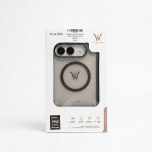Wizard Elvis Series Black protective case for iPhone Duo with N52 magnets, raised camera bezel and anti-fingerprint coating in Qatar