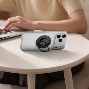 Wizard Explorer magnetic 360 degree rotating phone ring holder Black for MagSafe accessories Qatar