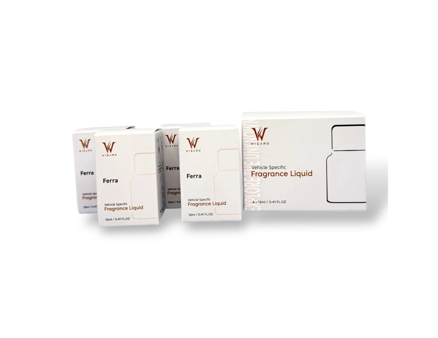 Wizard Vehicle Fragrance Liquid 4x12ml AR400 diffuser refill Qatar