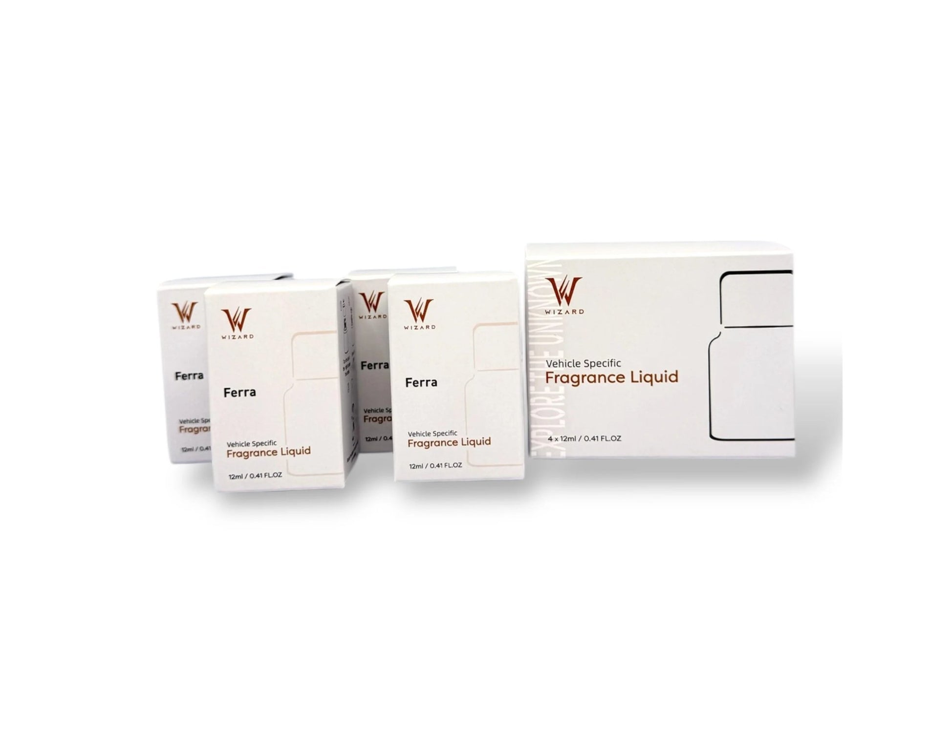 Wizard Vehicle Fragrance Liquid 4x12ml AR400 diffuser refill Qatar