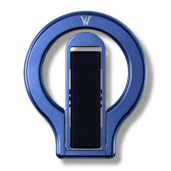 Wizard Gear Strap magnetic 360 degree rotating phone ring holder Blue for MagSafe accessories Qatar